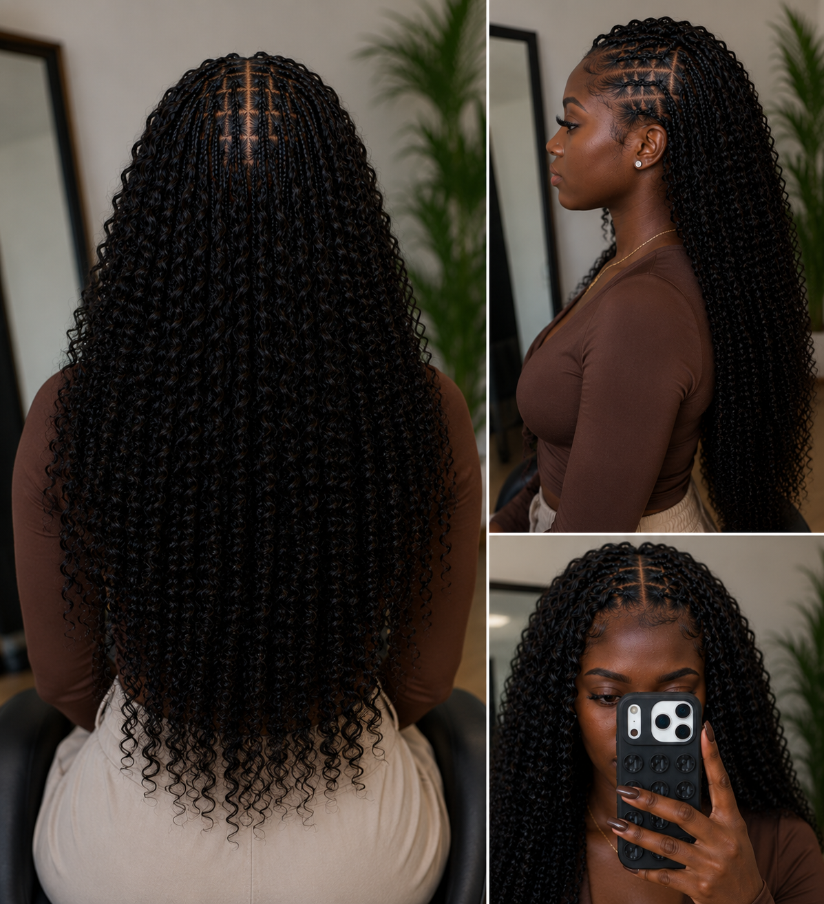 Oge Crochet Waves ( Kinky straight, Deep-wave, Jerry Curl)