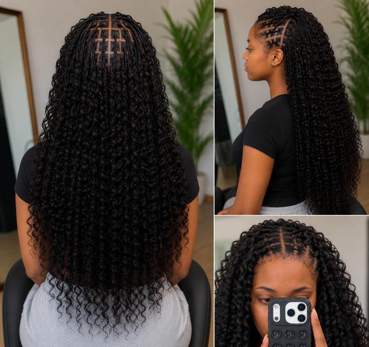 Oge Crochet Waves ( Kinky straight, Deep-wave, Jerry Curl)
