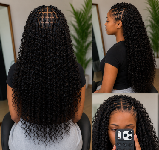 Oge Crochet Waves ( Kinky straight, Deep-wave, Jerry Curl)
