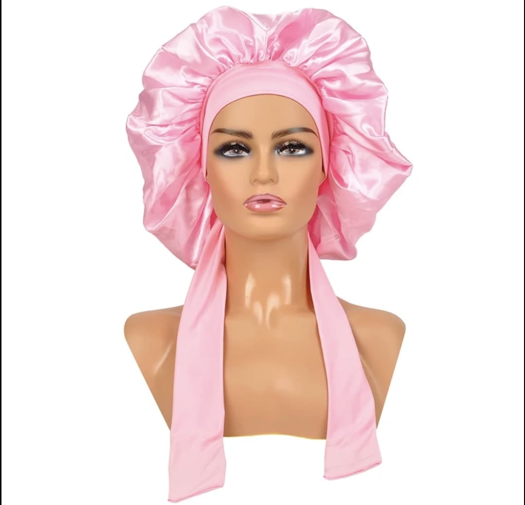 Satin Hair Bonnet For Sleeping